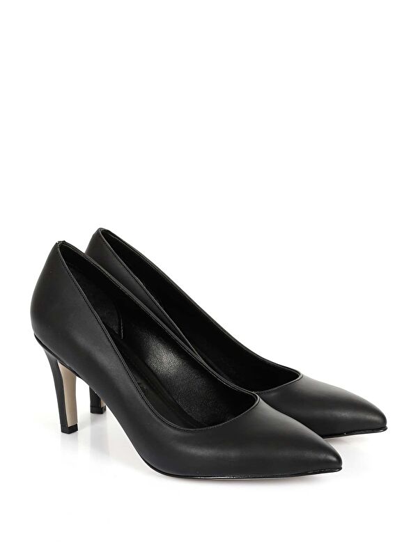 Sivri Burun İnce Ökçe Kadın Topuklu Ayakkabı 37170 - Görsel 5