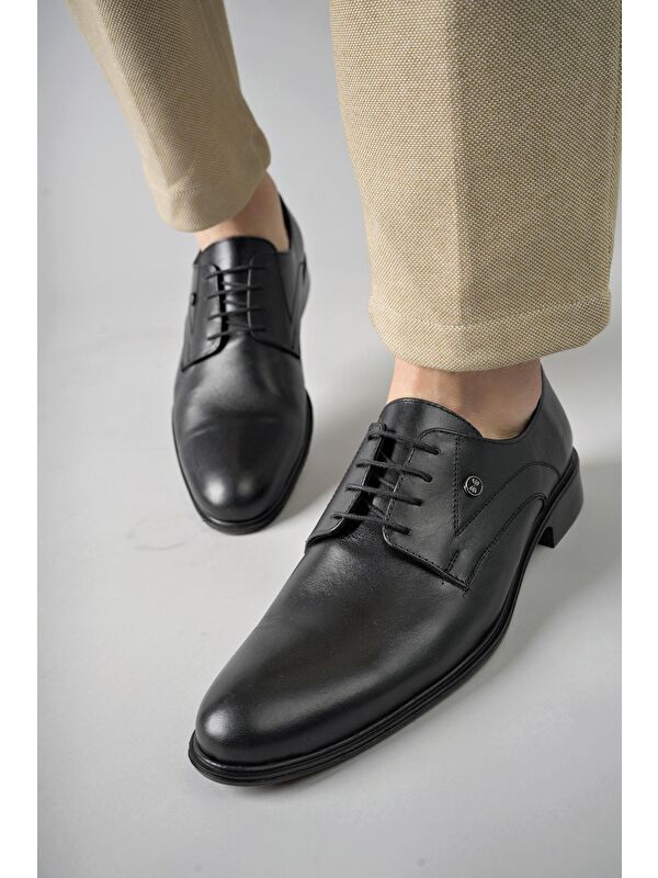 H0143 Erkek Günlük Klasik Hakiki Deri Ayakkabı - Görsel 6