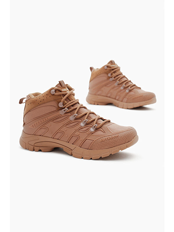 Unisex Taba Rahat Kalıp Suı İtici Özellikli Bağcıklı Outdor Bot - Görsel 4