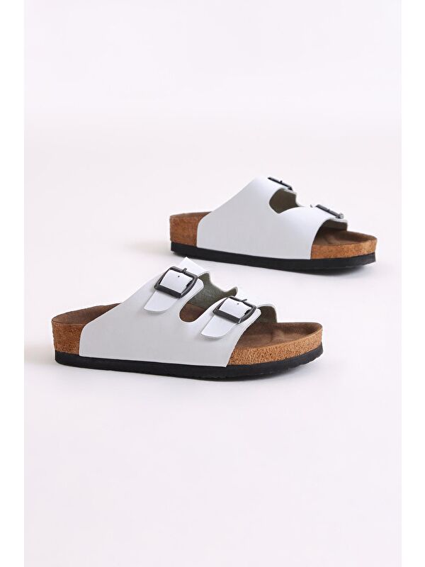 Tonny Black Kirmizi Tonny Black Rahat Kalip Çocuk Unisex Poli Taban Çift Tokalı Nubuk