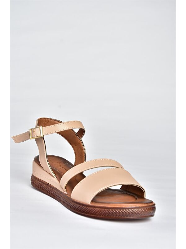 P674300709 Ten Dolgu Taban Kadın Ayakkabı - Görsel 3