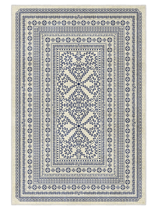 Homefesto Modern Dekoratif Yıkanabilir Kaymaz Taban Halı – İnce, Yumuşak Salon Halısı, Mutfak Halısı ve Yolluk