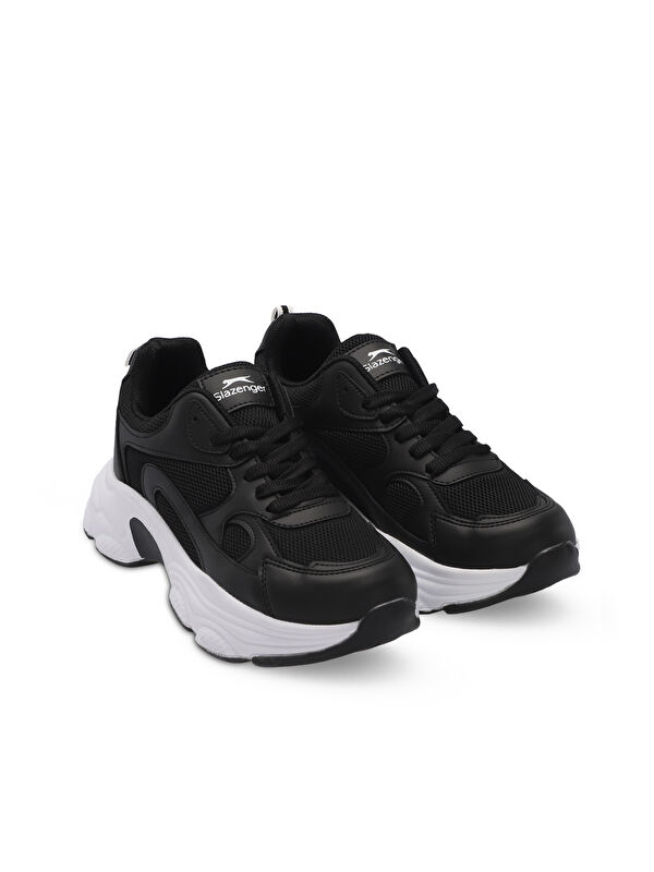 ZUSA Kadın Siyah / Beyaz Koşu & Yürüyüş Spor Ayakkabısı - Görsel 3