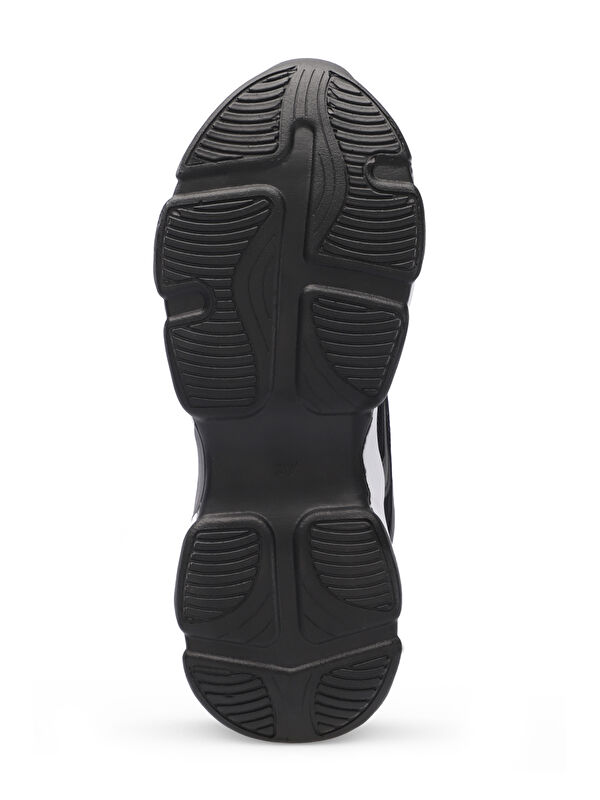 ZUSA Kadın Siyah / Beyaz Koşu & Yürüyüş Spor Ayakkabısı - Görsel 8