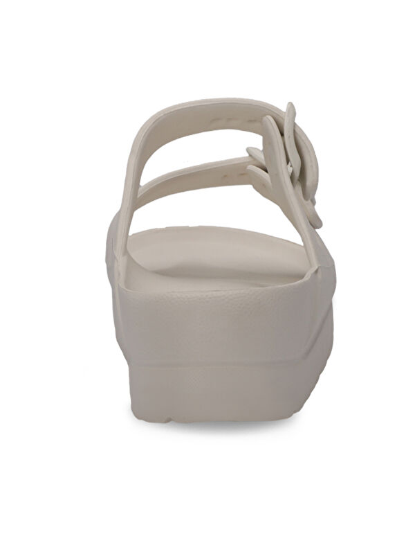 JAYNE Kadın Kırık Beyaz Terlik - Görsel 7