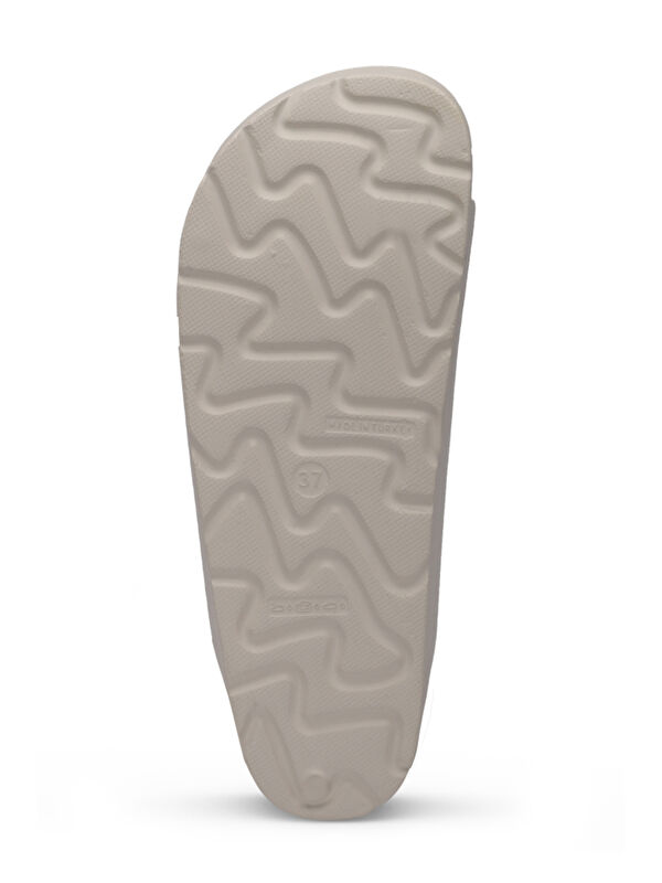 JAYNE Kadın Kırık Beyaz Terlik - Görsel 8