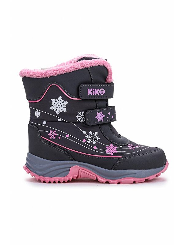 Kartanesi Cırtlı Kız Çocuk Kar Bot Soğuk Suya Dayanıklı - Görsel 5