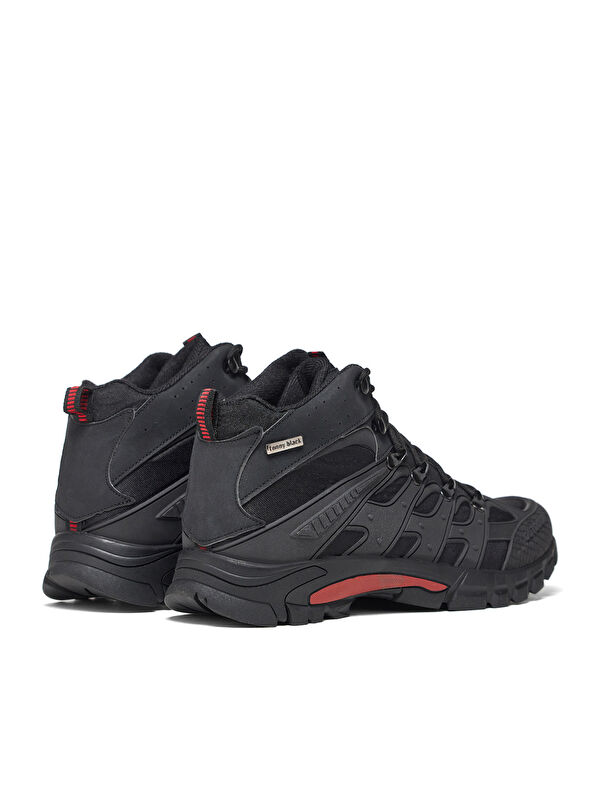 Tonny Black Siyah Tonny Black Rahat Kalip Unisex İtici Özellikli Bağcıklı Bot