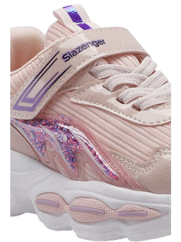 NOBLE I Kız Çocuk Cırt Cırtlı Somon Günlük Spor Ayakkabısı - Görsel 5