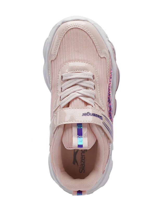 NOBLE I Kız Çocuk Cırt Cırtlı Somon Günlük Spor Ayakkabısı - Görsel 6