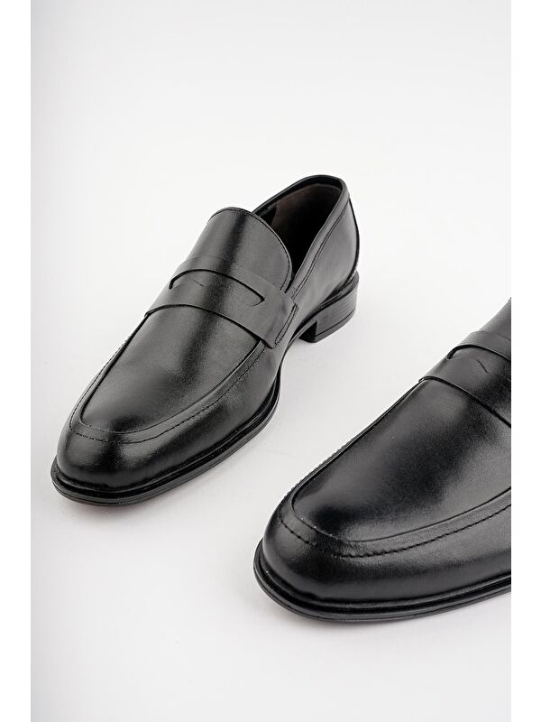 H0140 Erkek Günlük Klasik Hakiki Deri Ayakkabı - Görsel 6