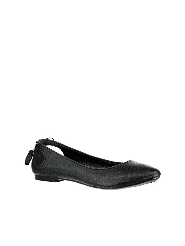 Fox Shoes Siyah Kadın Babet B290080109