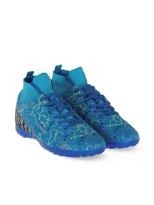 CORNER Erkek Halı Saha Saks Mavi Futbol Ayakkabısı - Görsel 3