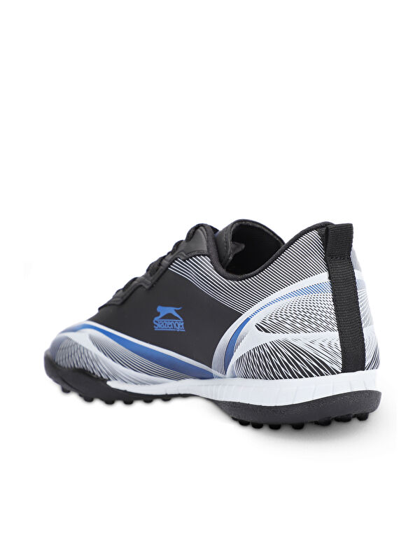 MARCELL HS Erkek Halı Saha Siyah / Beyaz Futbol Ayakkabısı - Görsel 4