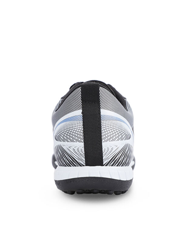 MARCELL HS Erkek Halı Saha Siyah / Beyaz Futbol Ayakkabısı - Görsel 7