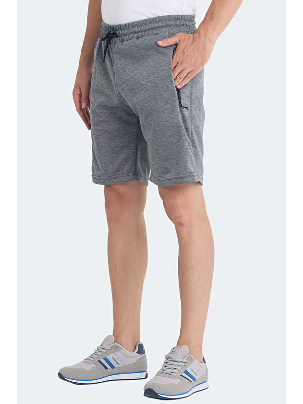 SLAZENGER KANANI I Erkek Cepli Koyu Gri Şort