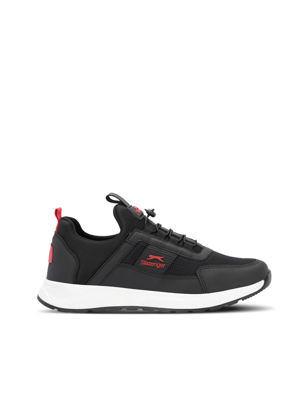 SLAZENGER TADDEO I Kadın Siyah / Kırmızı Sneaker