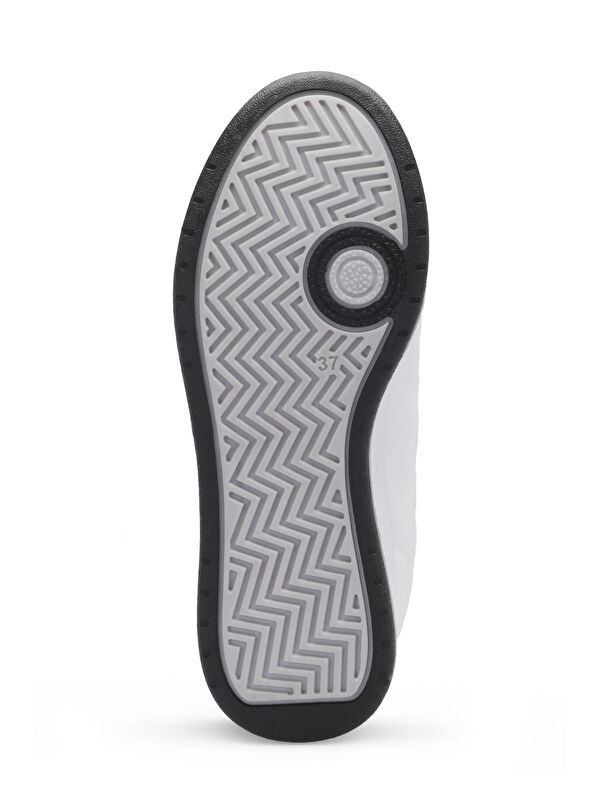 ALASTAR I Kadın Beyaz / Siyah Günlük Spor Ayakkabısı - Görsel 8