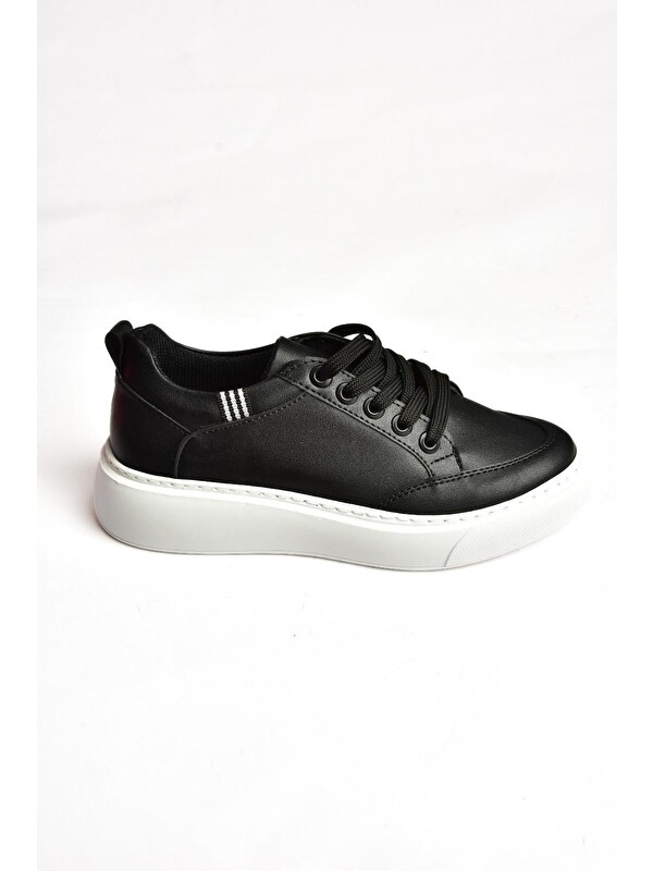 Fox Shoes S2740484 Siyah Kadın Ayakkabı