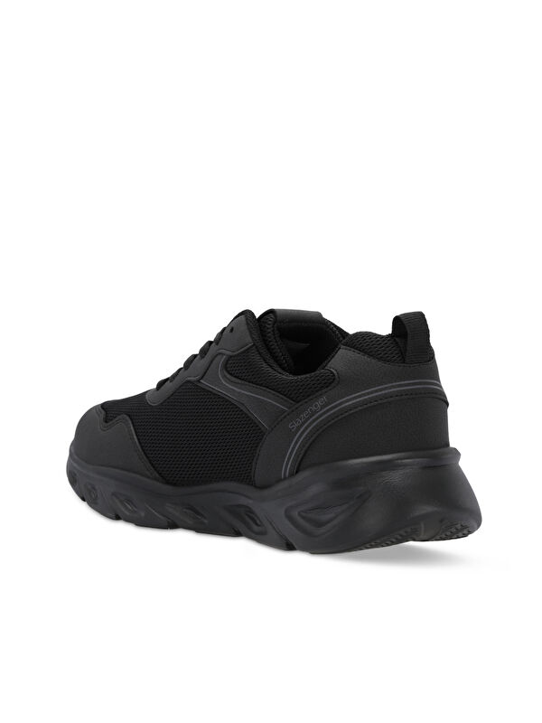 ELON I Kadın Siyah / Siyah Koşu & Yürüyüş Spor Ayakkabısı - Görsel 4