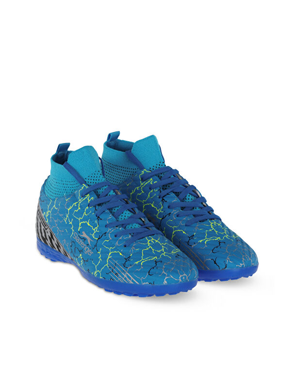 CORNER Halı Saha Saks Mavi Futbol Ayakkabısı - Görsel 3