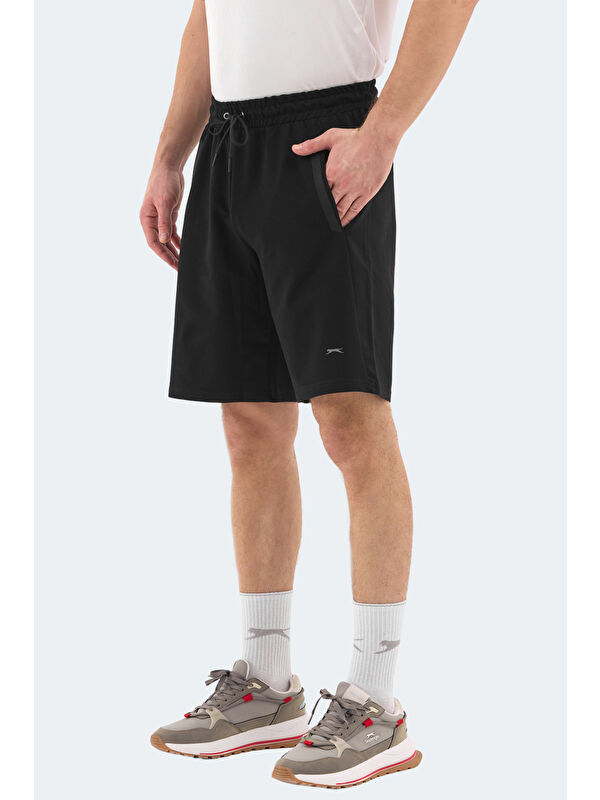 SLAZENGER RAYAN Erkek Cepli Siyah Şort
