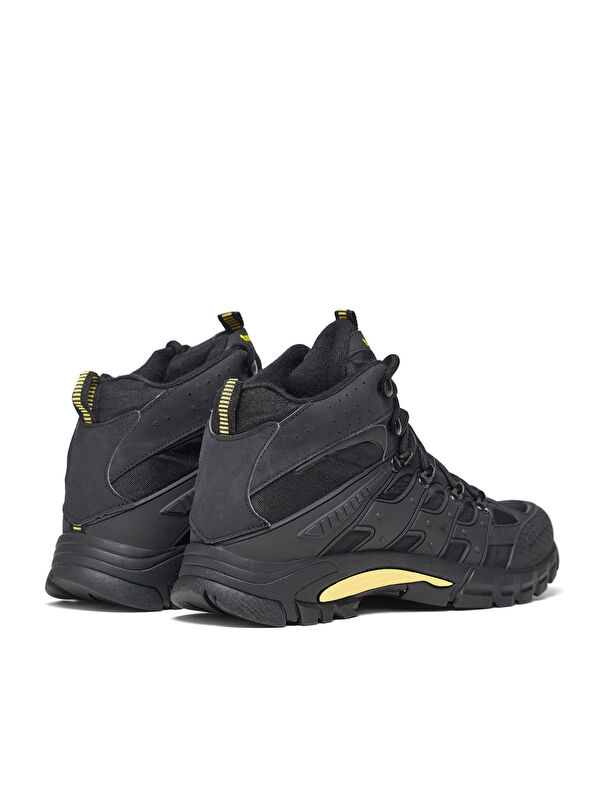 Tonny Black Siyah Tonny Black Rahat Kalip Unisex İtici Özellikli Bağcıklı Bot