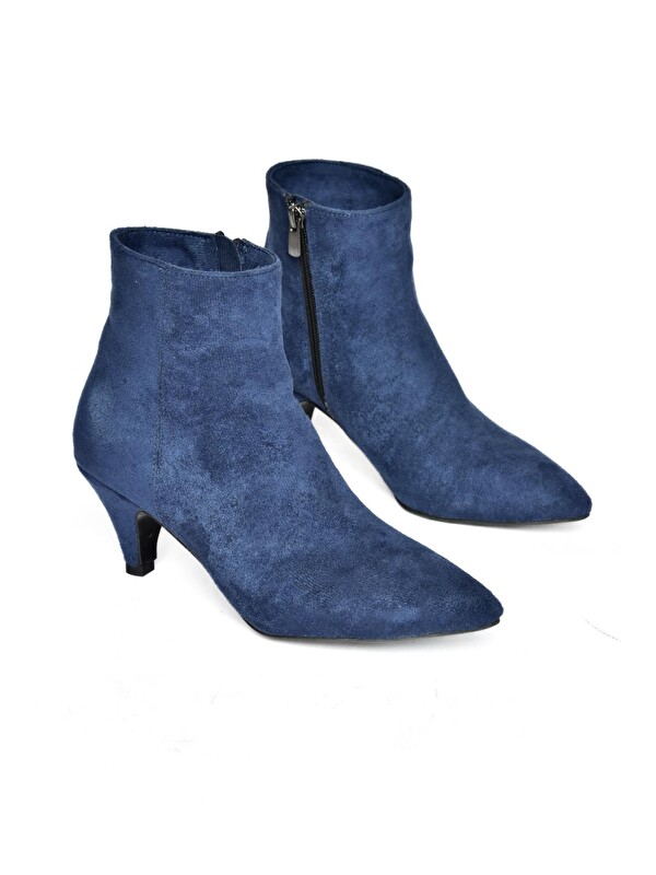 Fox Shoes R4047100 Lacivert Kadın Bot