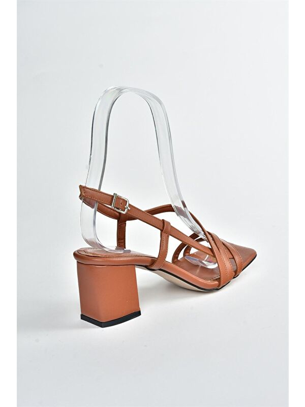 Taba Kadın Topuklu Ayakkabı H922741009 - Görsel 4