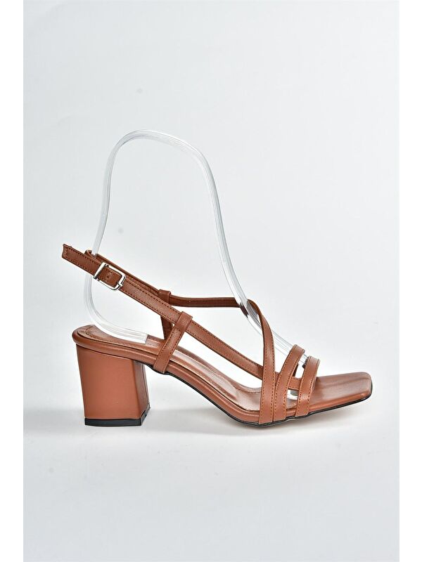 Taba Kadın Topuklu Ayakkabı H922741009 - Görsel 5