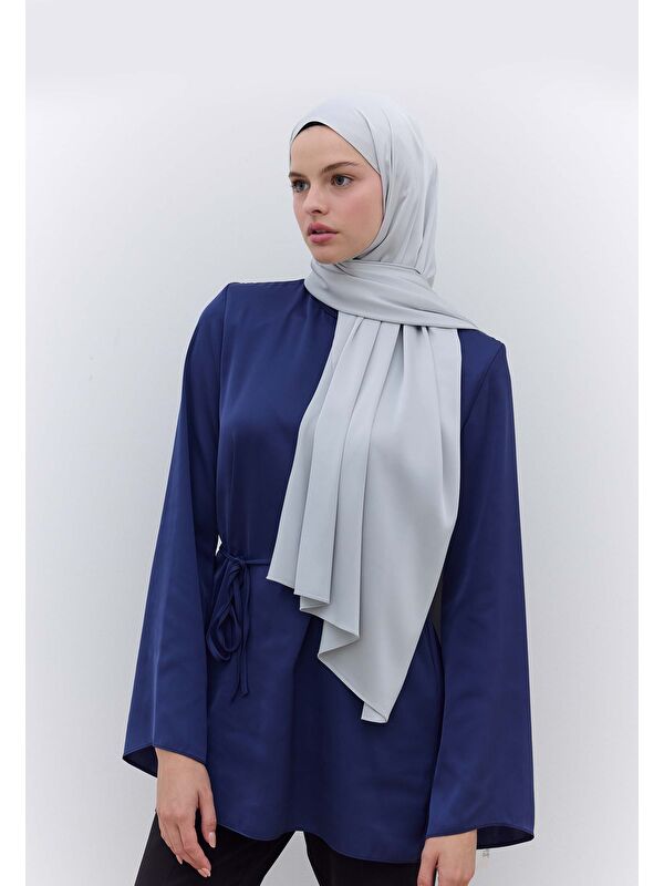 Fresh Scarfs İpeksi Elegance Şal Gümüş