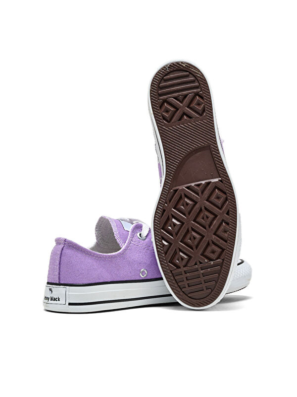 Unisex Lila Rahat Kalıp Sneaker Ayakkabı - Görsel 5