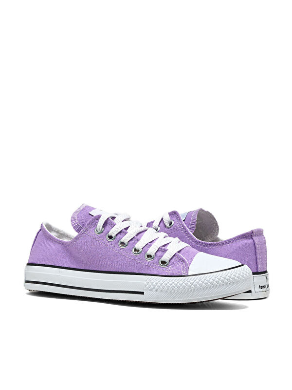 Unisex Lila Rahat Kalıp Sneaker Ayakkabı - Görsel 6