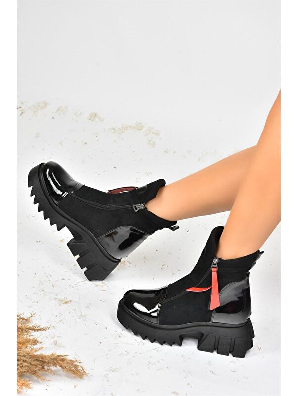 L2390018 Siyah Kadın Bot - Görsel 3