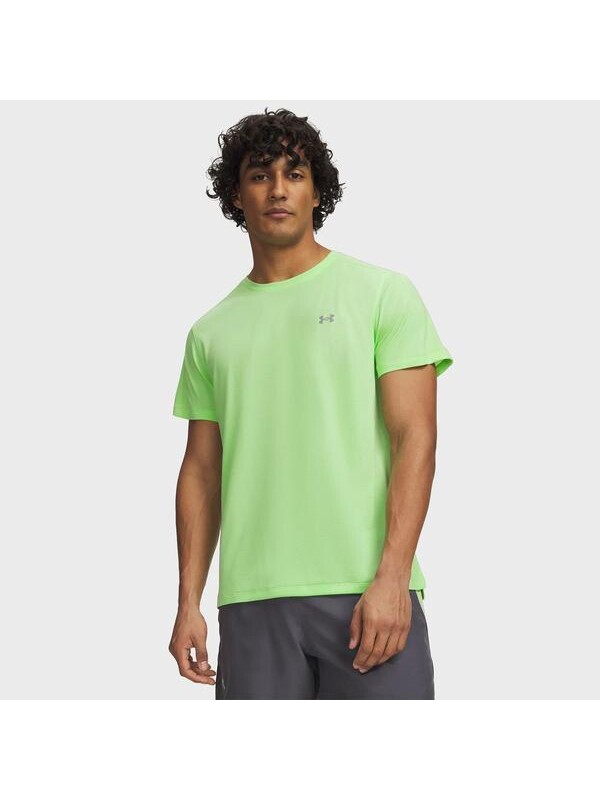 Under Armour Velociti Relect Erkek Sarı Tişört