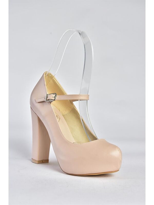 Ten Platform Topuklu Kadın Abiye Ayakkabı M348007209 - Görsel 5