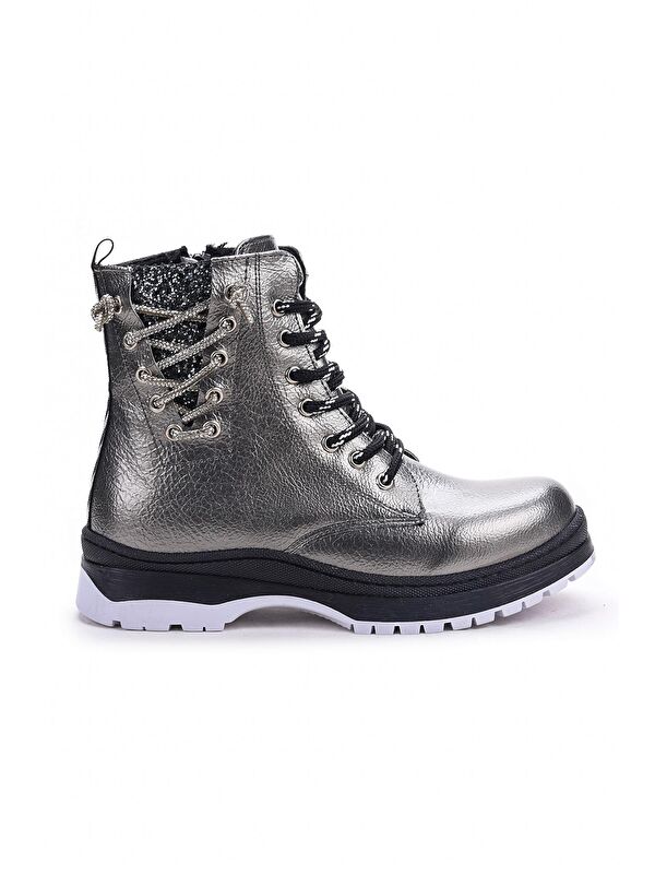 Termo Taban Kız Çocuk Bot 621 Kırışık Taşlı - Görsel 5