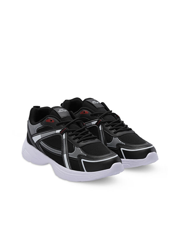 EXOTIC I Kadın Siyah / Beyaz Koşu & Yürüyüş Spor Ayakkabısı - Görsel 3