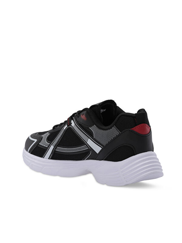 EXOTIC I Kadın Siyah / Beyaz Koşu & Yürüyüş Spor Ayakkabısı - Görsel 4