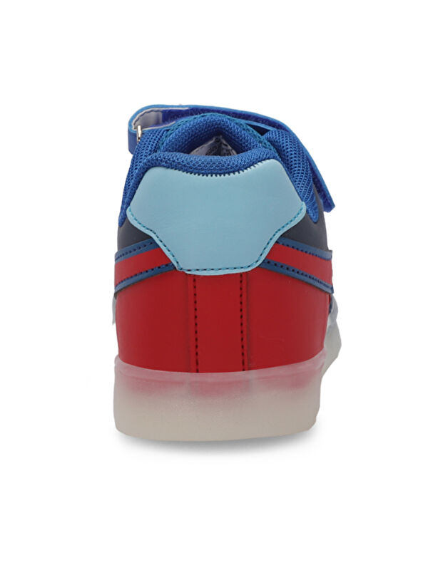 PERLE Erkek Çocuk Cırt Cırtlı Lacivert / Beyaz Sneaker - Görsel 7