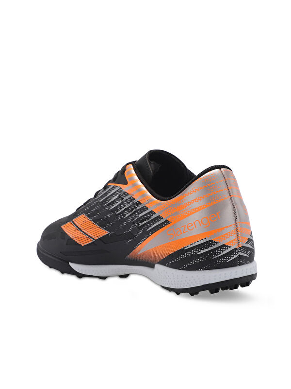 CAMBLY Erkek Çocuk Halı Saha Siyah / Turuncu Futbol Ayakkabısı - Görsel 4