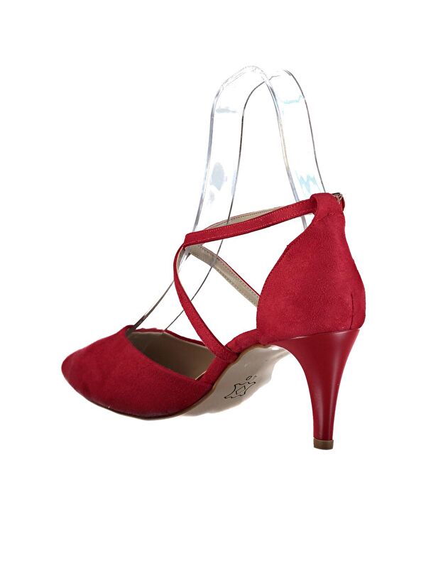 Kırmızı Kadın Topuklu Ayakkabı D654054802 - Görsel 3