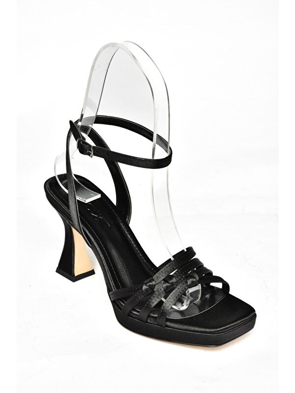 S5693157 Siyah Kadın Topuklu Ayakkabı - Görsel 2