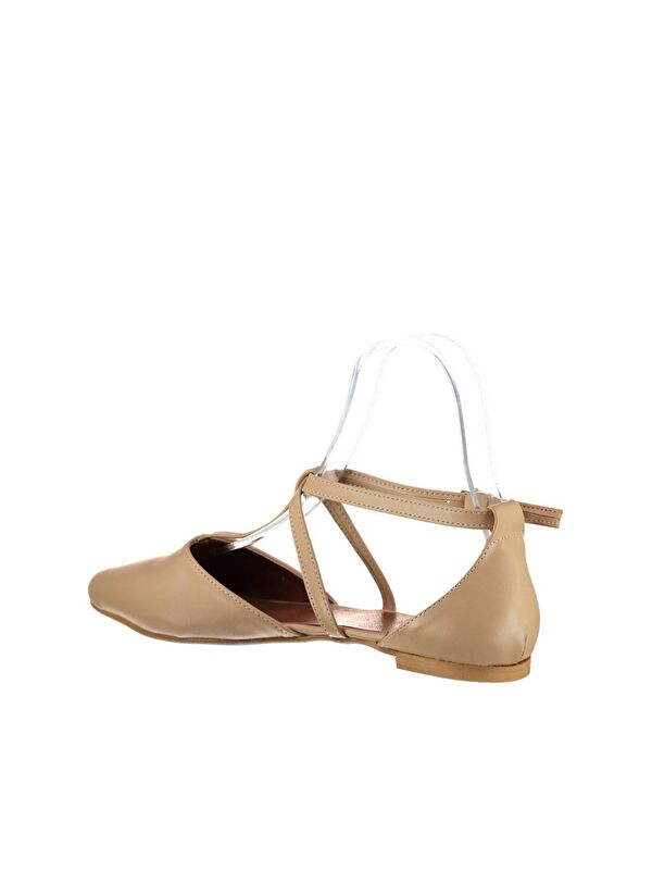 Fox Shoes Beyaz Fox Shoes Babet Kadın D726537309