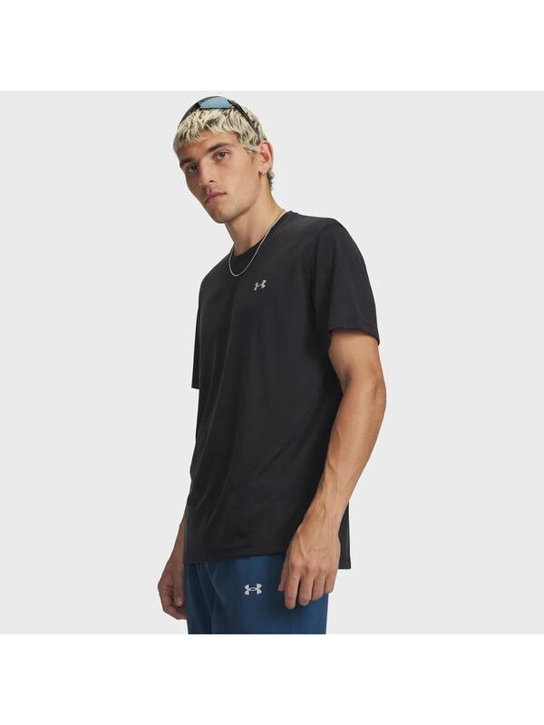 Under Armour Velociti Erkek Siyah Tişört