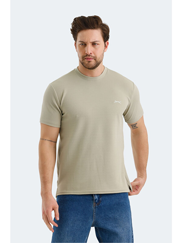 SLAZENGER BREEZE Erkek Tişört Haki