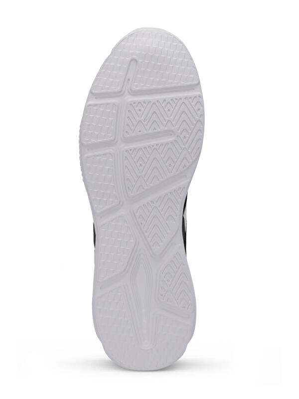 IDEAL I Büyük Beden Erkek Siyah / Beyaz Koşu & Yürüyüş Spor Ayakkabısı - Görsel 8