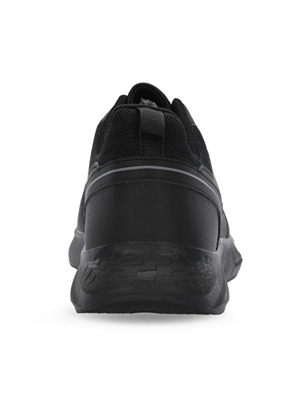 IDEAL I Büyük Beden Erkek Siyah / Koyu Gri Koşu & Yürüyüş Spor Ayakkabısı - Görsel 7