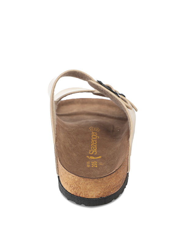 LENS Kadın Terlik Bej - Görsel 7