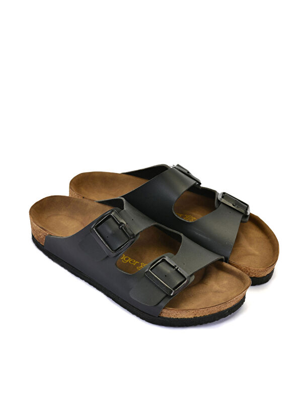 LENS Kadın Terlik Siyah - Görsel 3